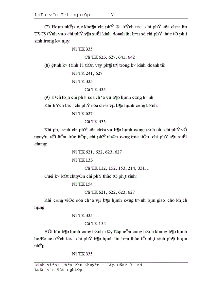 image for page Hoàn thiện công tác kế toán tập hợp chi phí sản xuất và tính giá thành sản phẩm xây lắp tại Xí nghiệp xây lắp H36 Công ty xây lắp hoá chất 1