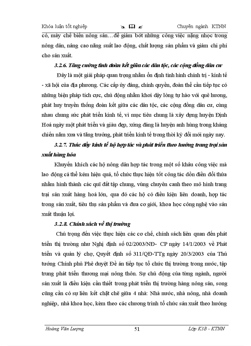 image for page Thực trạng và một số giải pháp chuyển dịch cơ cấu kinh tế nông nghiệp trên địa bàn huyện Định Hóa tỉnh Thái Nguyên