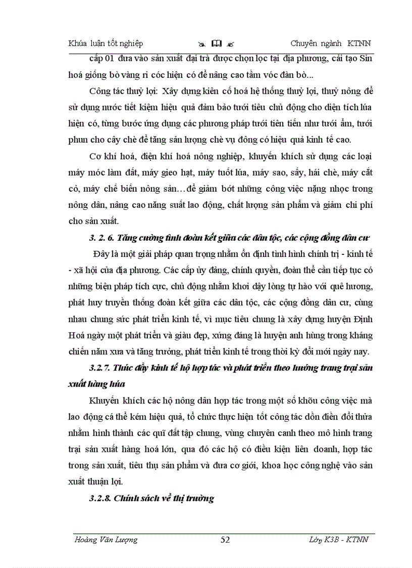 image for page Thực trạng và một số giải pháp chuyển dịch cơ cấu kinh tế nông nghiệp trên địa bàn huyện Định Hóa tỉnh Thái Nguyên