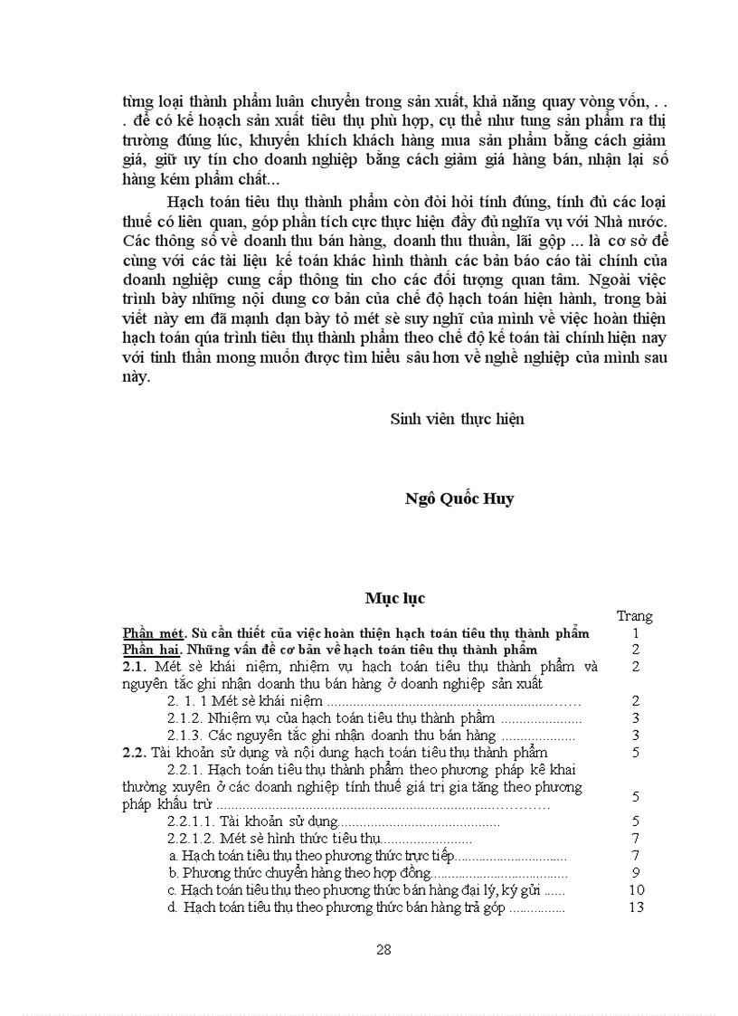 image for page Một số ý kiến về hoàn thiện hạch toán tiêu thụ thành phầm