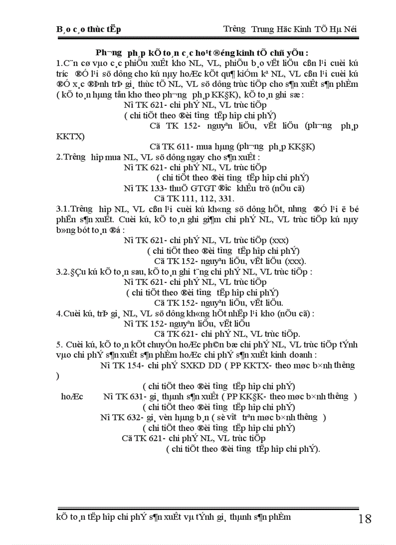 image for page Kế toán chi phí sản xuất và tính giá thành sản phẩm tại xí nghiệp X18 1