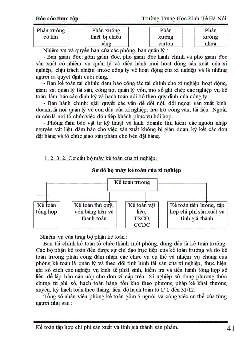 image for page Kế toán chi phí sản xuất và tính giá thành sản phẩm tại xí nghiệp X18 1