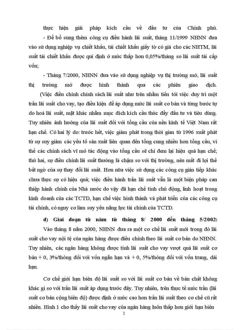 image for page Chính sách lãi suất và tác động của nó tới quá trình tăng trưởng kinh tế ở Việt Nam 1