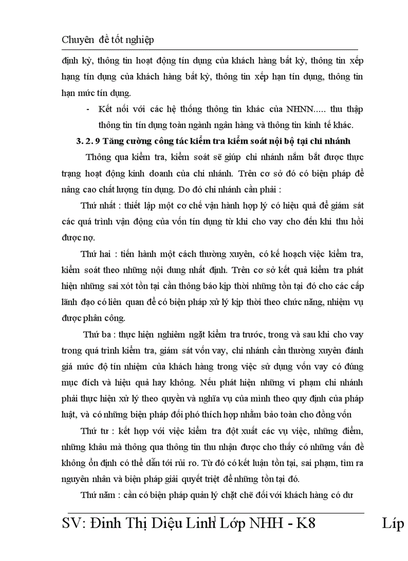 image for page Nâng cao chất lượng tín dụng tại chi nhánh ngân hàng Hàng Hải Đống Đa