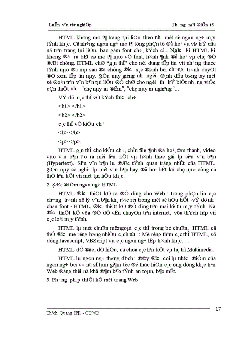 image for page Lập trình trên WWW Ngôn ngữ HTML