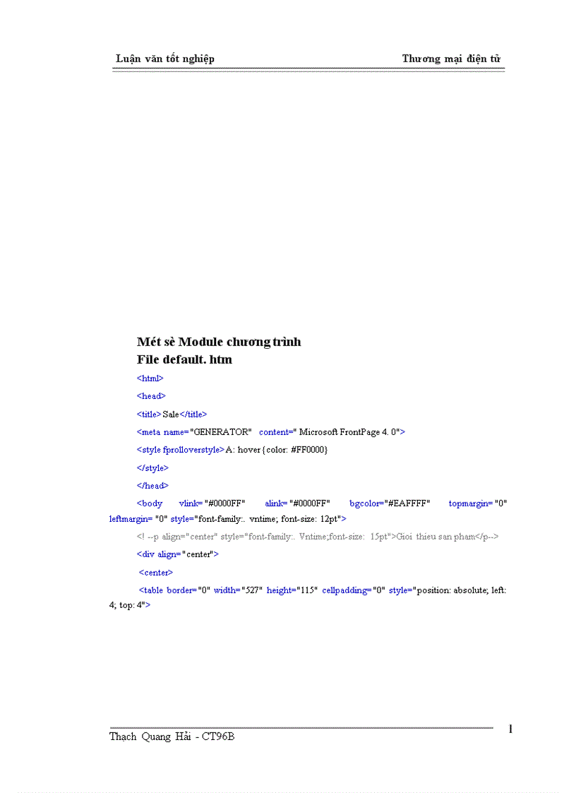 image for page Lập trình trên WWW Ngôn ngữ HTML