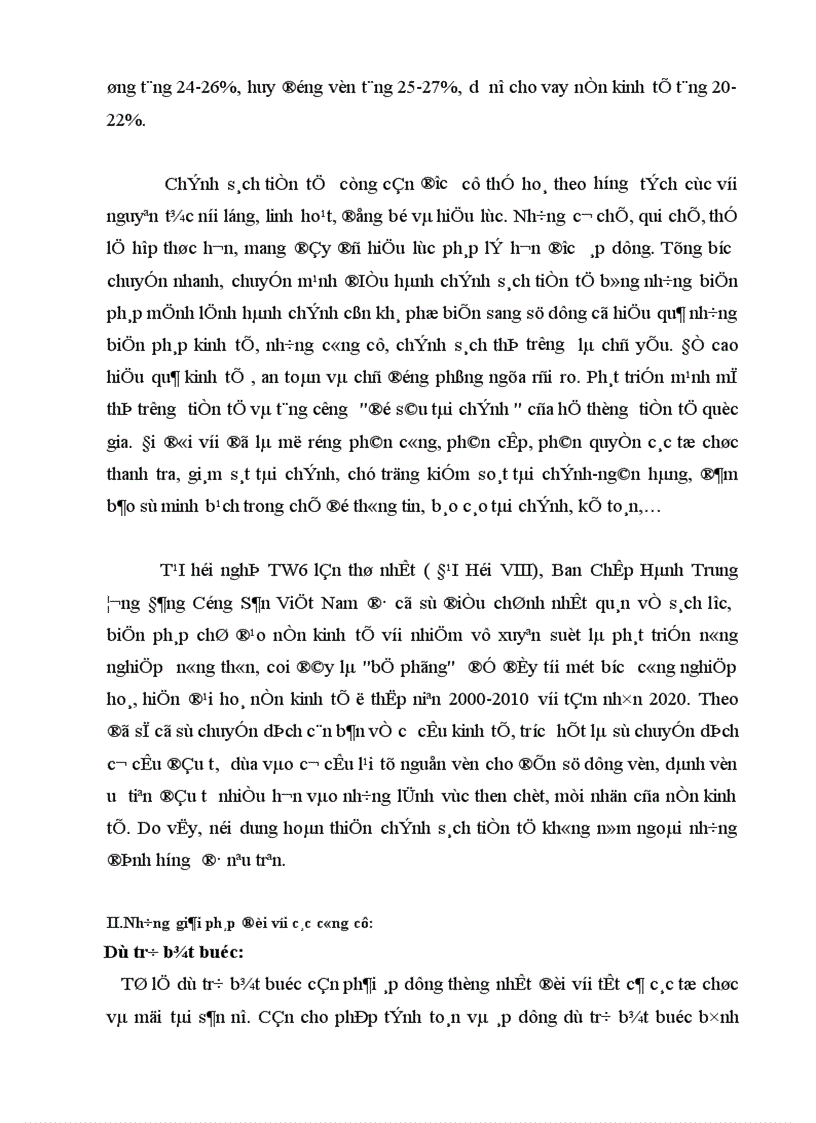 image for page Các giải pháp nhằm nâng cao hiệu quả của công cụ chính sách tiền tệ ở Việt Nam