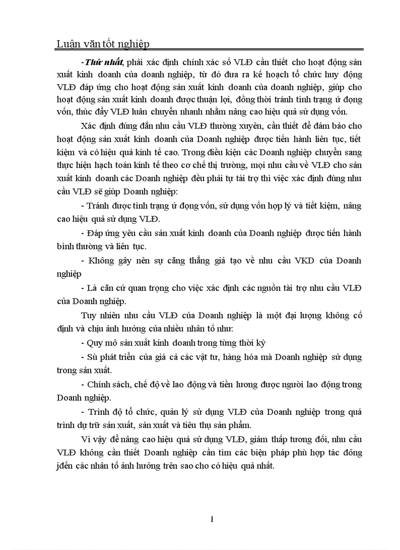 image for page Quản trị và nâng cao hiệu quả sử dụng vốn lưu động tại Công ty In Thương mại Dịch vụ Ngân hàng 1