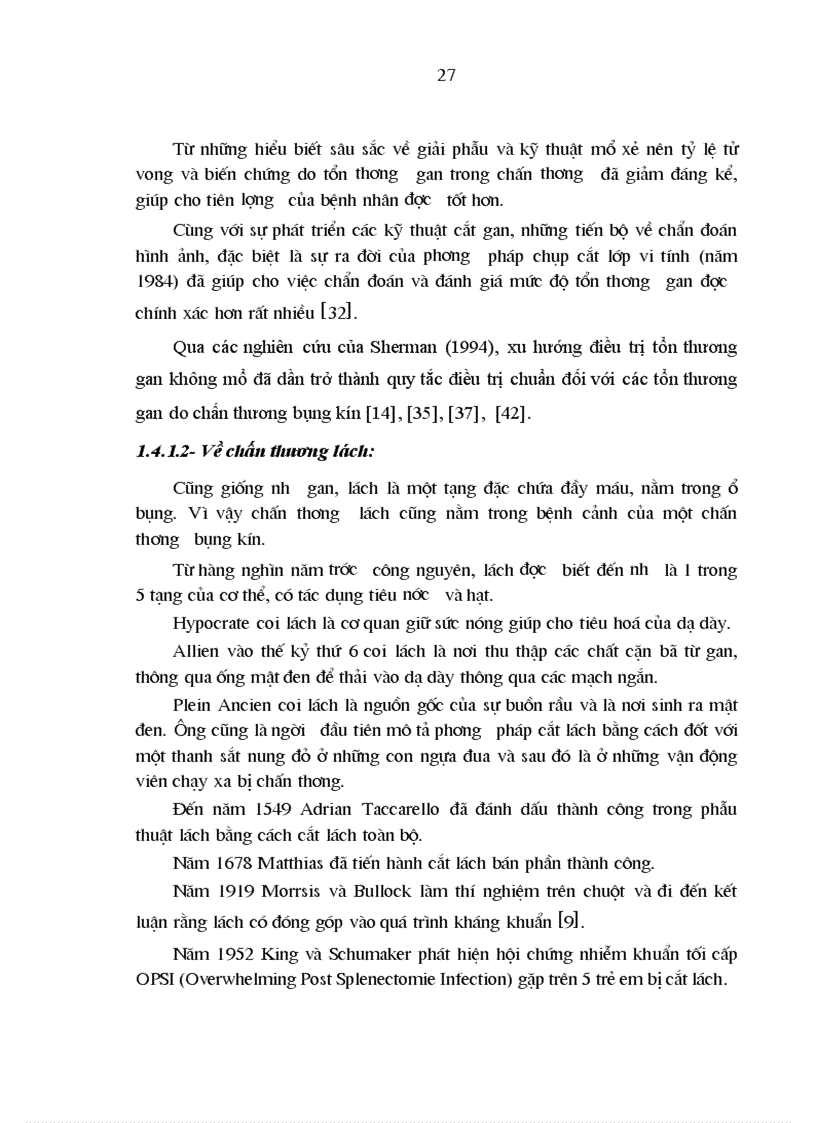 image for page Nghiên cứu áp dụng các phương pháp điều trị bảo tồn lách do chấn thương trong hoàn cảnh Việt Nam