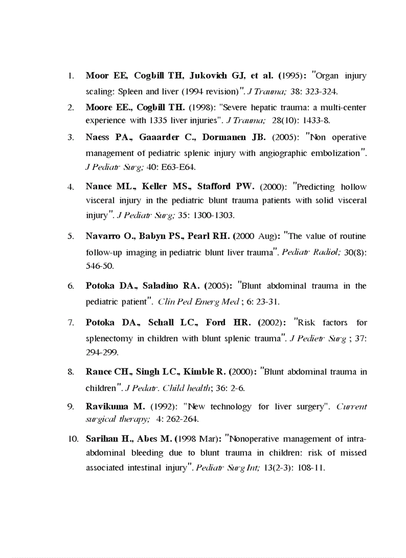 image for page Nghiên cứu áp dụng các phương pháp điều trị bảo tồn lách do chấn thương trong hoàn cảnh Việt Nam