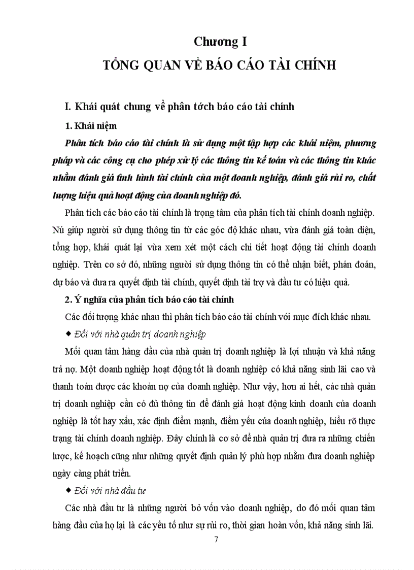 image for page Phân tích báo cáo tài chính của công ty cổ phần đồ hộp Hạ Long