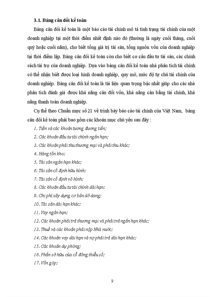 image for page Phân tích báo cáo tài chính của công ty cổ phần đồ hộp Hạ Long