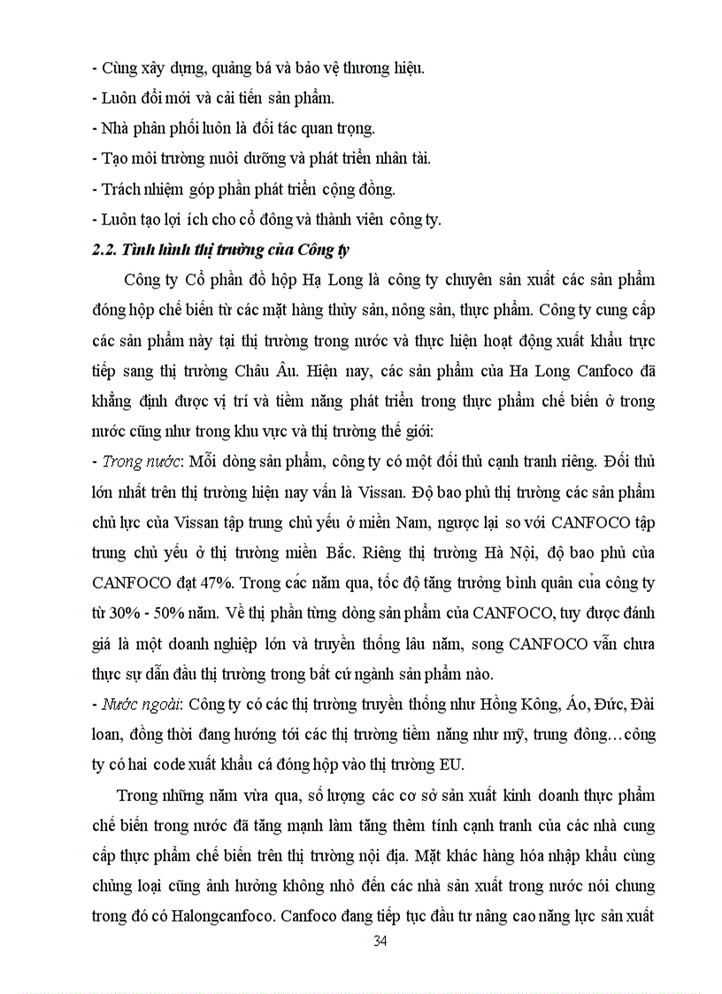 image for page Phân tích báo cáo tài chính của công ty cổ phần đồ hộp Hạ Long