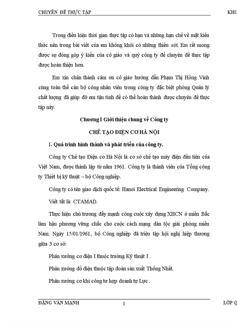 image for page Hoàn thiện công tác xây dựng hệ thống tài liệu trong quá trình áp dụng iso 9000 tại công ty chế tạo điện cơ 1