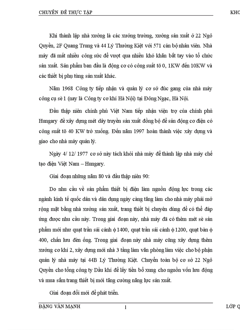 image for page Hoàn thiện công tác xây dựng hệ thống tài liệu trong quá trình áp dụng iso 9000 tại công ty chế tạo điện cơ 1