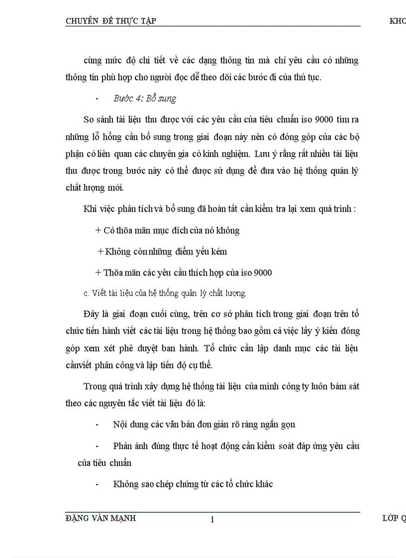 image for page Hoàn thiện công tác xây dựng hệ thống tài liệu trong quá trình áp dụng iso 9000 tại công ty chế tạo điện cơ 1