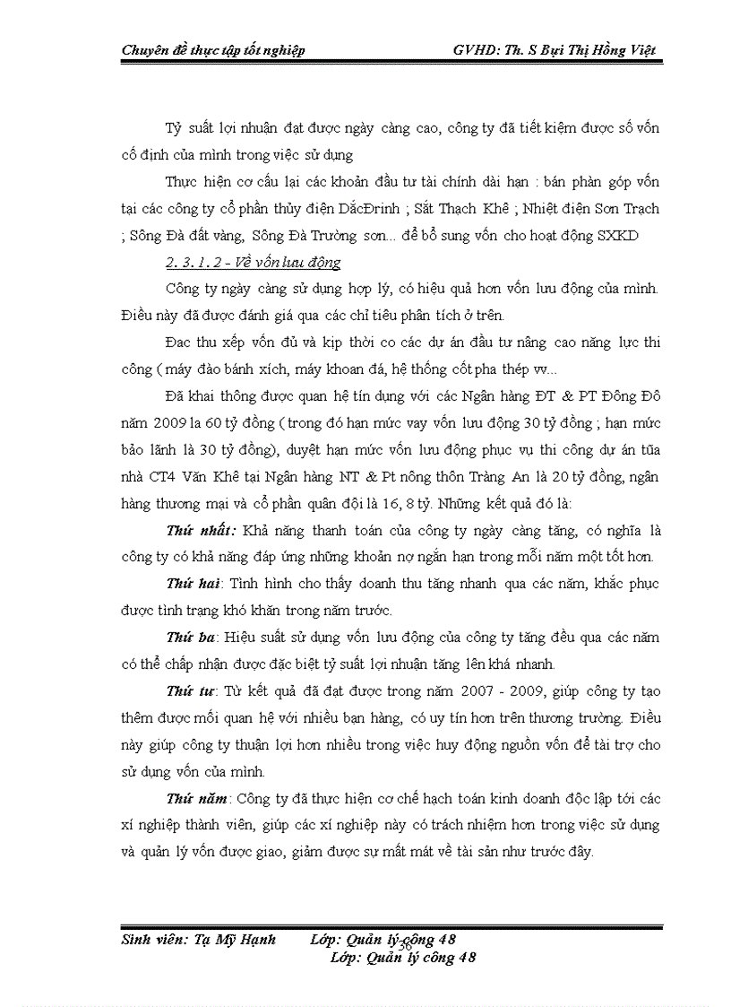 image for page Nâng cao hiệu quả sử dụng vốn của công ty cổ phần Sông Đà 1 1