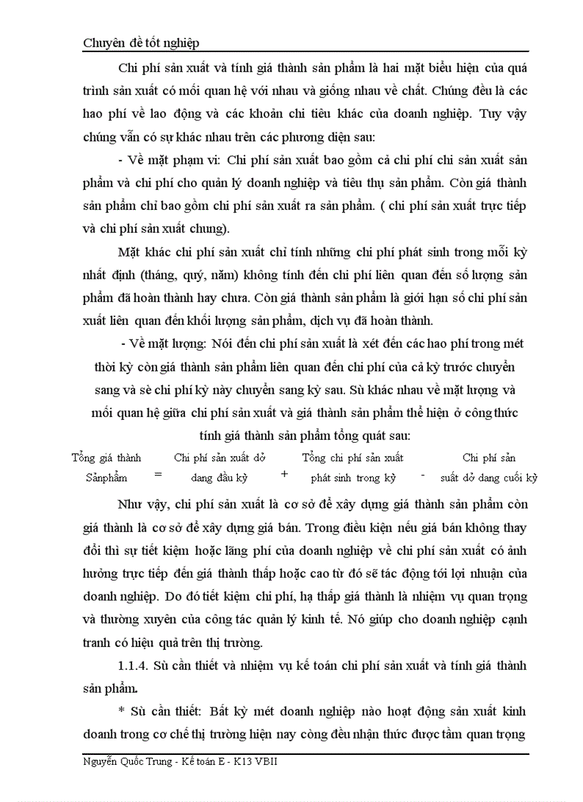 image for page Hoàn thiện kế toán tập hợp chi phí sản xuất và tính giá thành sản phẩm tại công ty cổ phần xi măng tiên sơn Hà Tây 1