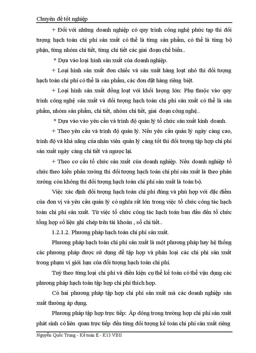 image for page Hoàn thiện kế toán tập hợp chi phí sản xuất và tính giá thành sản phẩm tại công ty cổ phần xi măng tiên sơn Hà Tây 1