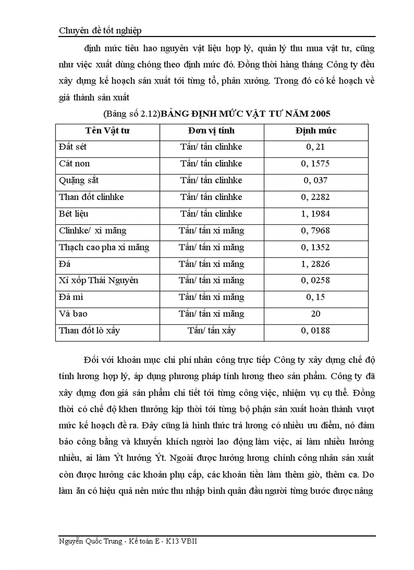 image for page Hoàn thiện kế toán tập hợp chi phí sản xuất và tính giá thành sản phẩm tại công ty cổ phần xi măng tiên sơn Hà Tây 1