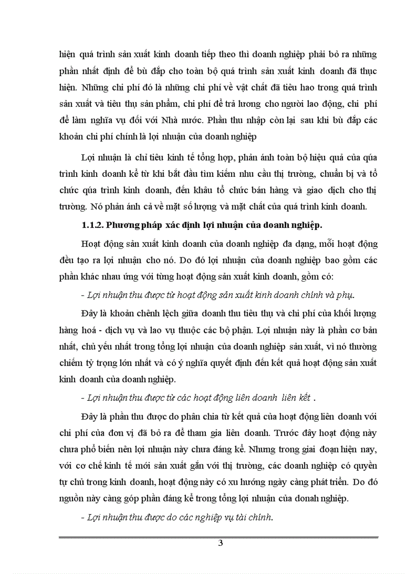 image for page Lợi nhuận và các biên pháp tăng lợi nhuận tại Công ty TNHH Xây Dựng và tổng hợp Tiến Thành 1