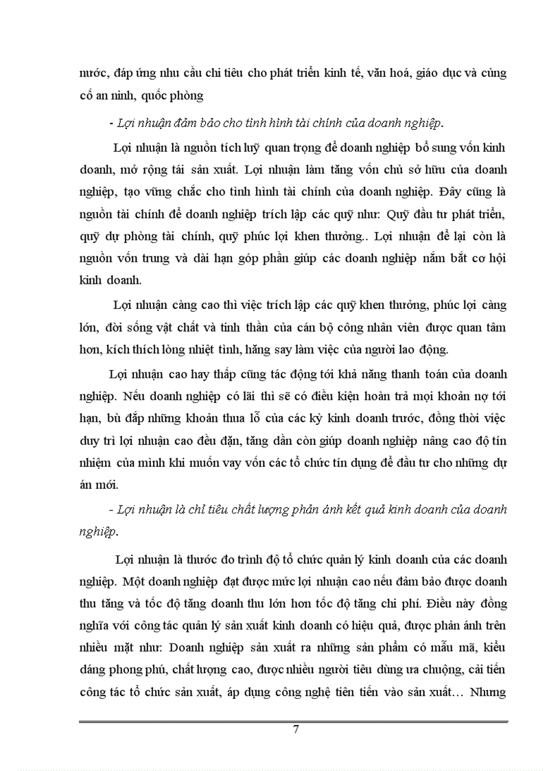 image for page Lợi nhuận và các biên pháp tăng lợi nhuận tại Công ty TNHH Xây Dựng và tổng hợp Tiến Thành 1