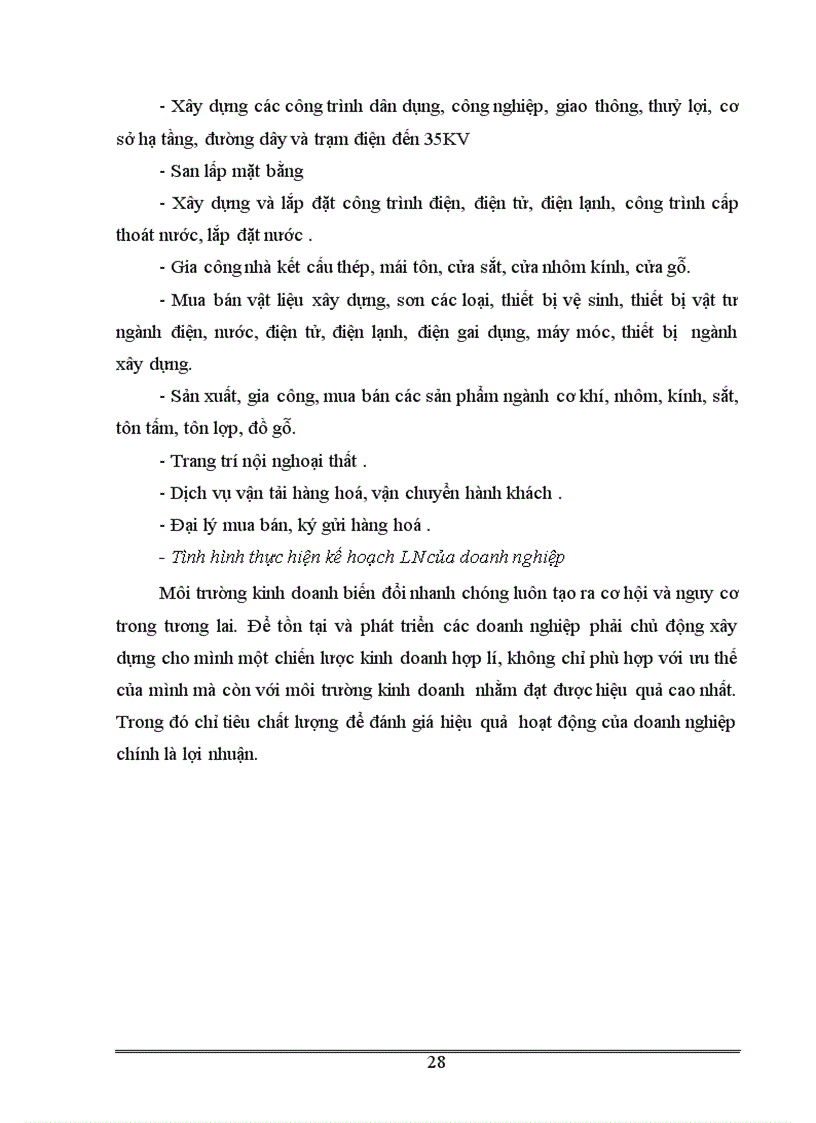 image for page Lợi nhuận và các biên pháp tăng lợi nhuận tại Công ty TNHH Xây Dựng và tổng hợp Tiến Thành 1
