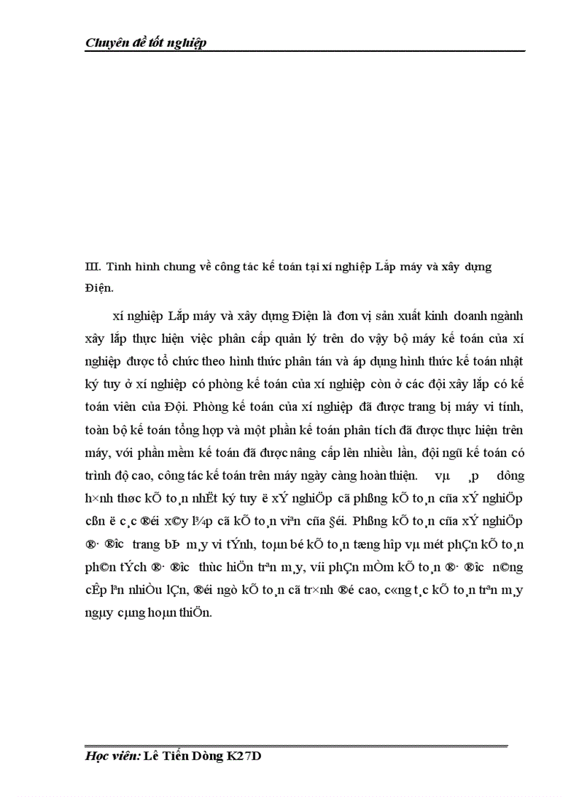 image for page Một số kiến nghị nhằm hoàn thiện công tác kế toán tập hợp chi phí và tính giá thành sản phẩm của Xí nghiệp lắp máy và xây dựng điện