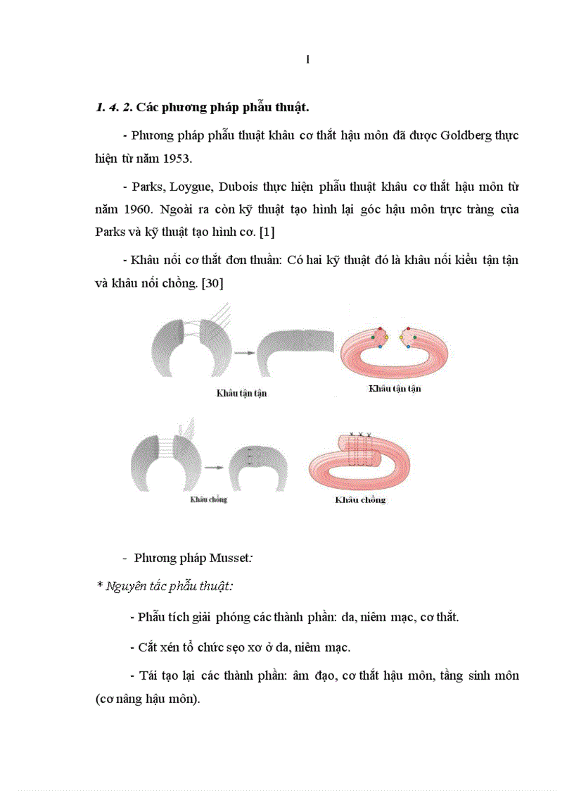 image for page Đánh giá kết quả điều trị mất tự chủ hậu môn do tổn thương cơ thắt sau đẻ theo phương pháp Musset