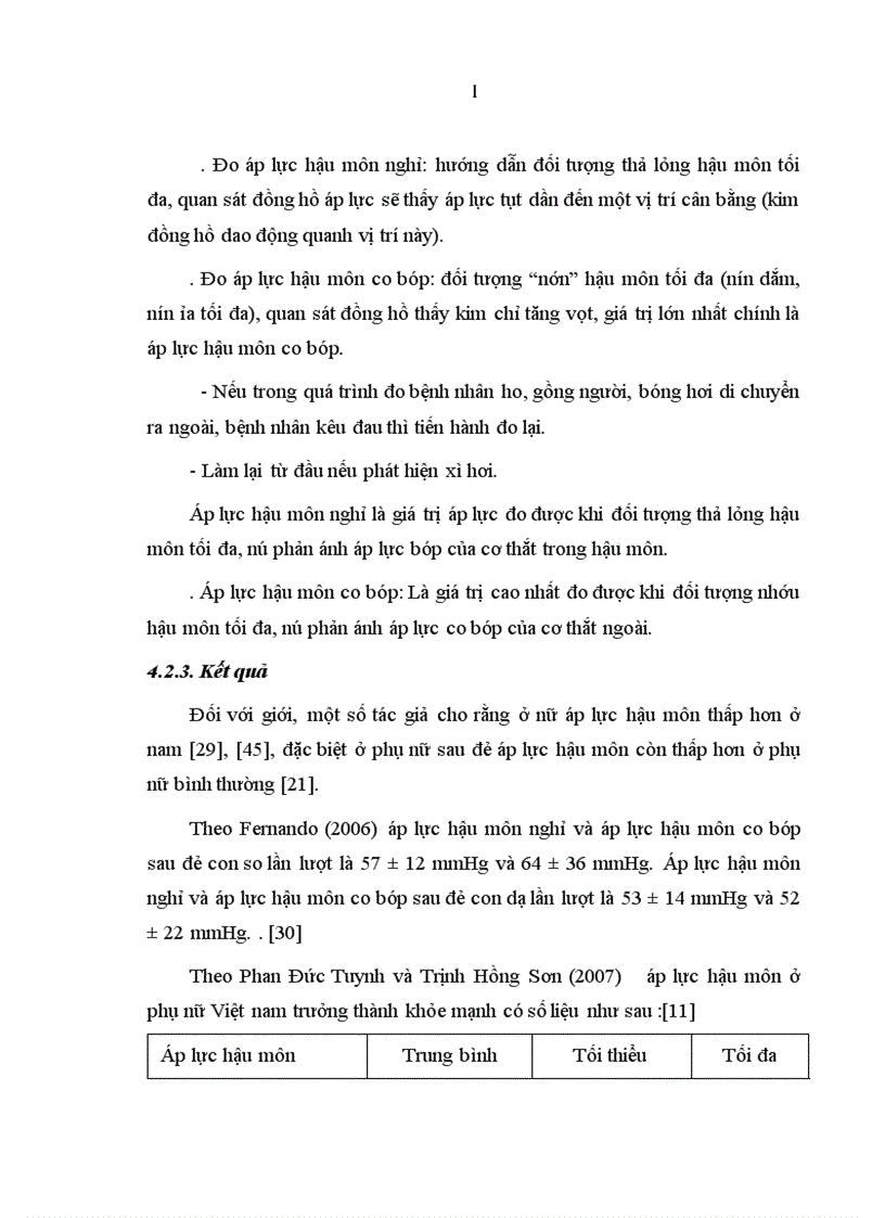 image for page Đánh giá kết quả điều trị mất tự chủ hậu môn do tổn thương cơ thắt sau đẻ theo phương pháp Musset