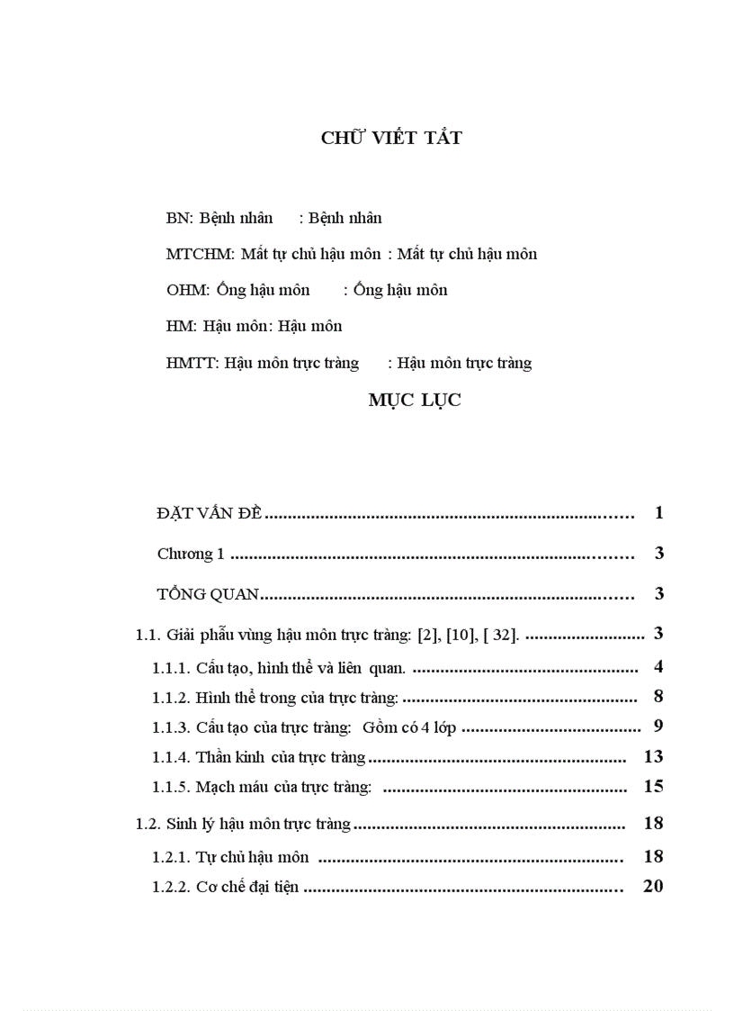image for page Đánh giá kết quả điều trị mất tự chủ hậu môn do tổn thương cơ thắt sau đẻ theo phương pháp Musset 1