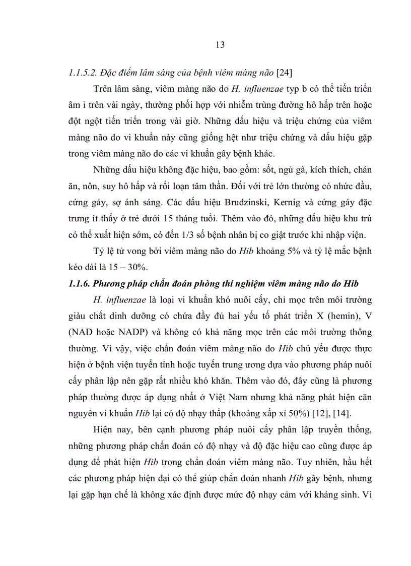 image for page Đặc điểm sinh học phân tử của Haemophilus influenzae typ b phân lập từ bệnh nhi viêm màng não dưới 5 tuổi và trẻ khỏe mạnh tại nhà trẻ mẫu giáo