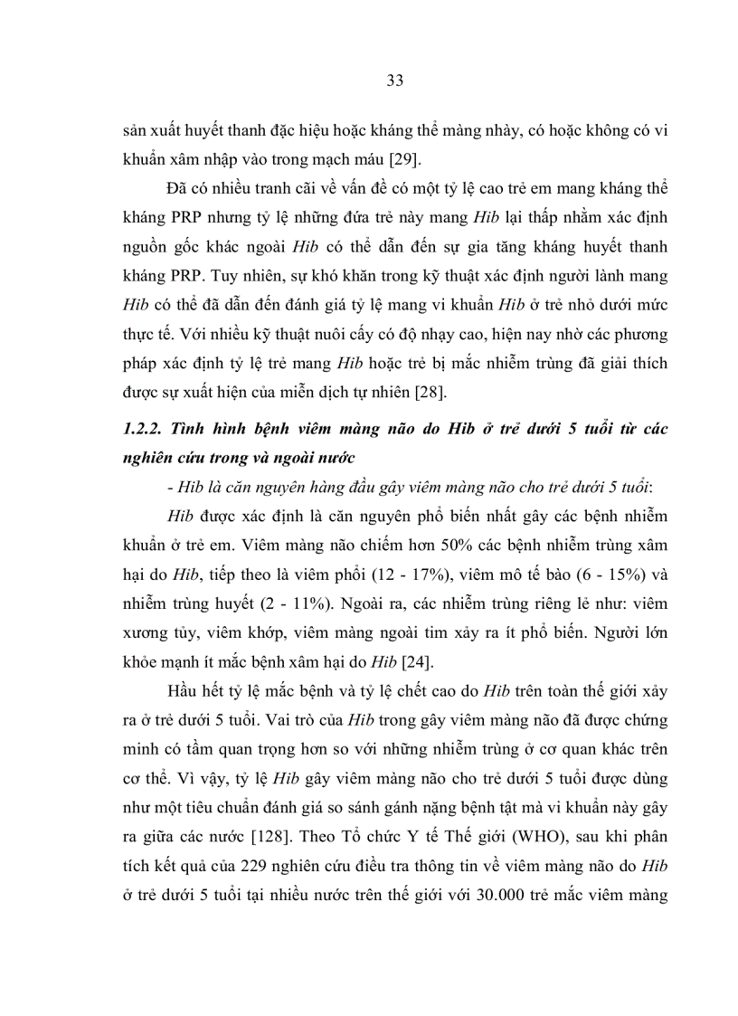 image for page Đặc điểm sinh học phân tử của Haemophilus influenzae typ b phân lập từ bệnh nhi viêm màng não dưới 5 tuổi và trẻ khỏe mạnh tại nhà trẻ mẫu giáo