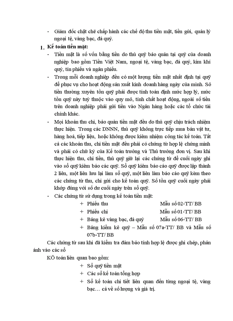 image for page Chuyên đề kế toán vốn bằng tiền 1