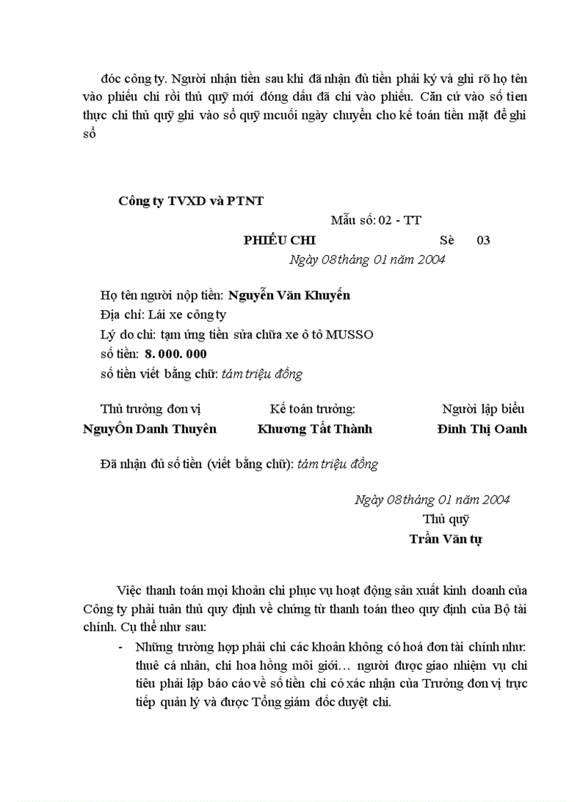 image for page Chuyên đề kế toán vốn bằng tiền 1