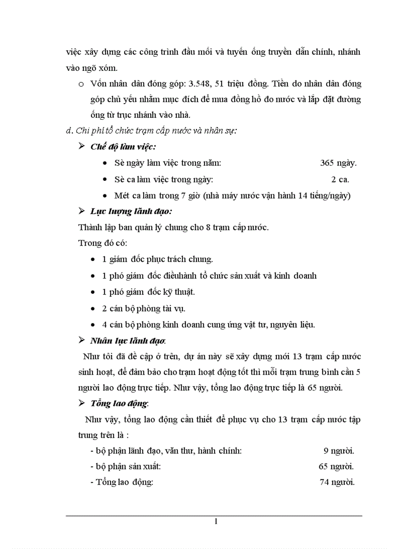 image for page Phân tích chi phí lợi ích của Dự án cấp nước sinh hoạt cho các xã còn lại thuộc huyện Thanh Trì Hà Nội