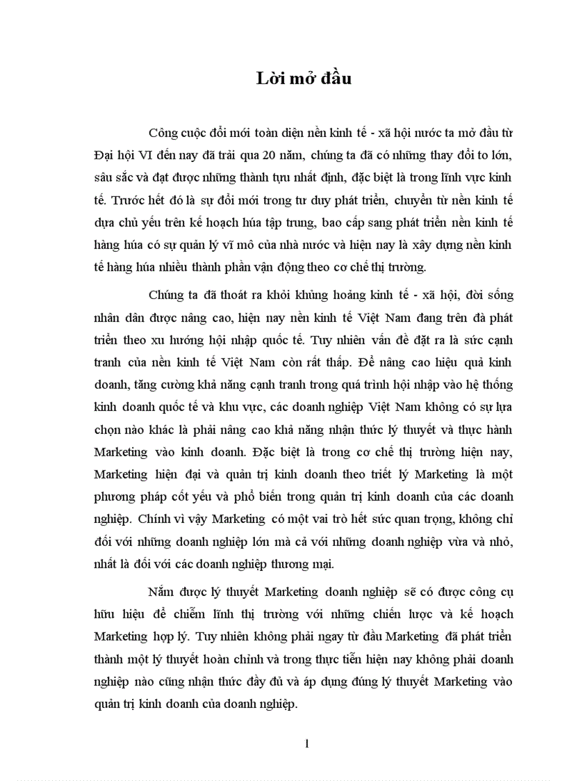 image for page Thực trạng và một số biện pháp nâng cao hiệu quả hoạt động Marketing của công ty TNHH sản xuất và thương mại Nam Thành 1