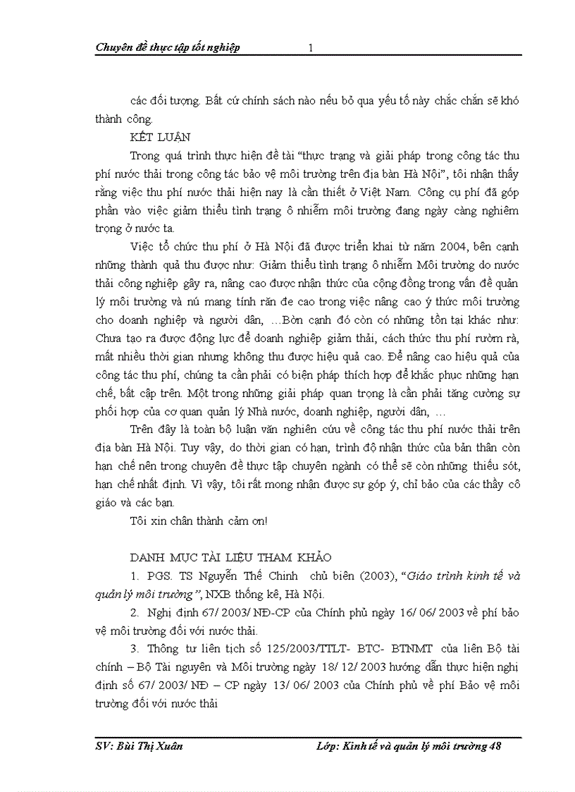 image for page Thực trạng và giải pháp công tác thu phí nước thải trên địa bàn Hà Nội 1