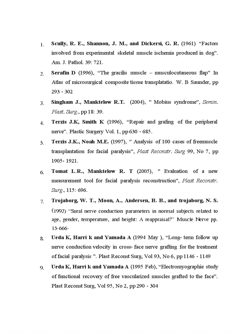 image for page Đánh giá kết quả xa của phương pháp điều trị liệt mặt bằng ghép cơ thon tự do có nối mạch máu và thần kinh