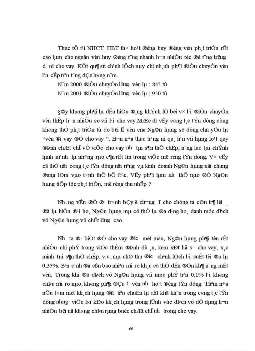 image for page Một số giải pháp góp phần phát triển hoạt động cung cấp dịch vụ Ngân hàng nhằm tăng thêm thu nhập tại NHCT HBT