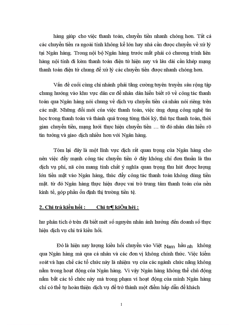 image for page Một số giải pháp góp phần phát triển hoạt động cung cấp dịch vụ Ngân hàng nhằm tăng thêm thu nhập tại NHCT HBT