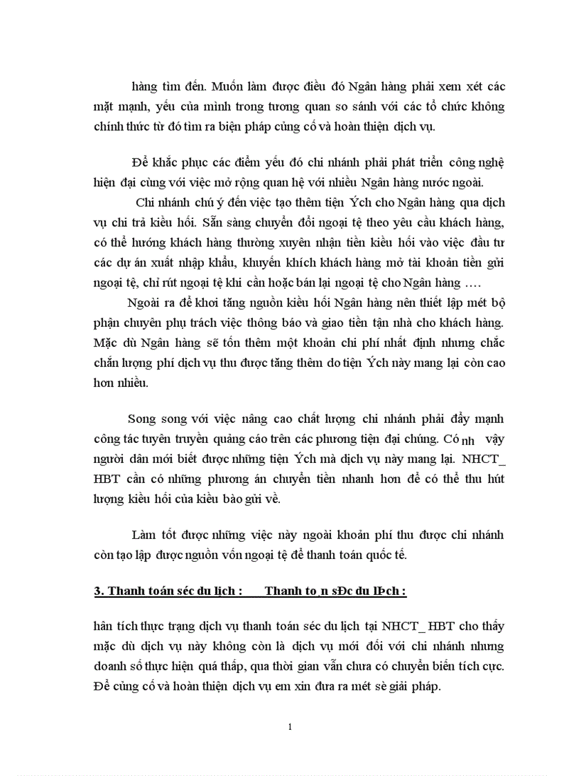 image for page Một số giải pháp góp phần phát triển hoạt động cung cấp dịch vụ Ngân hàng nhằm tăng thêm thu nhập tại NHCT HBT