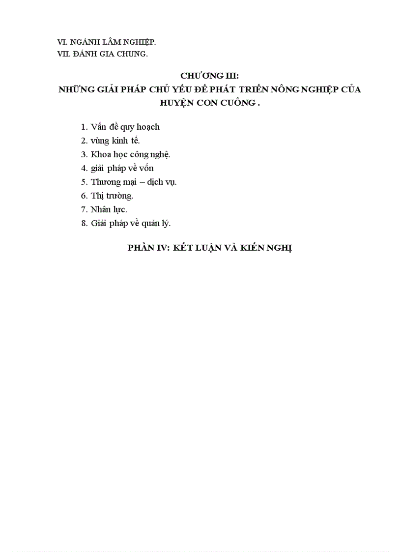 image for page Thực trạng và những giải pháp phát triển sản xuất nông nghiệp của Huyện Con Cuông Nghệ an