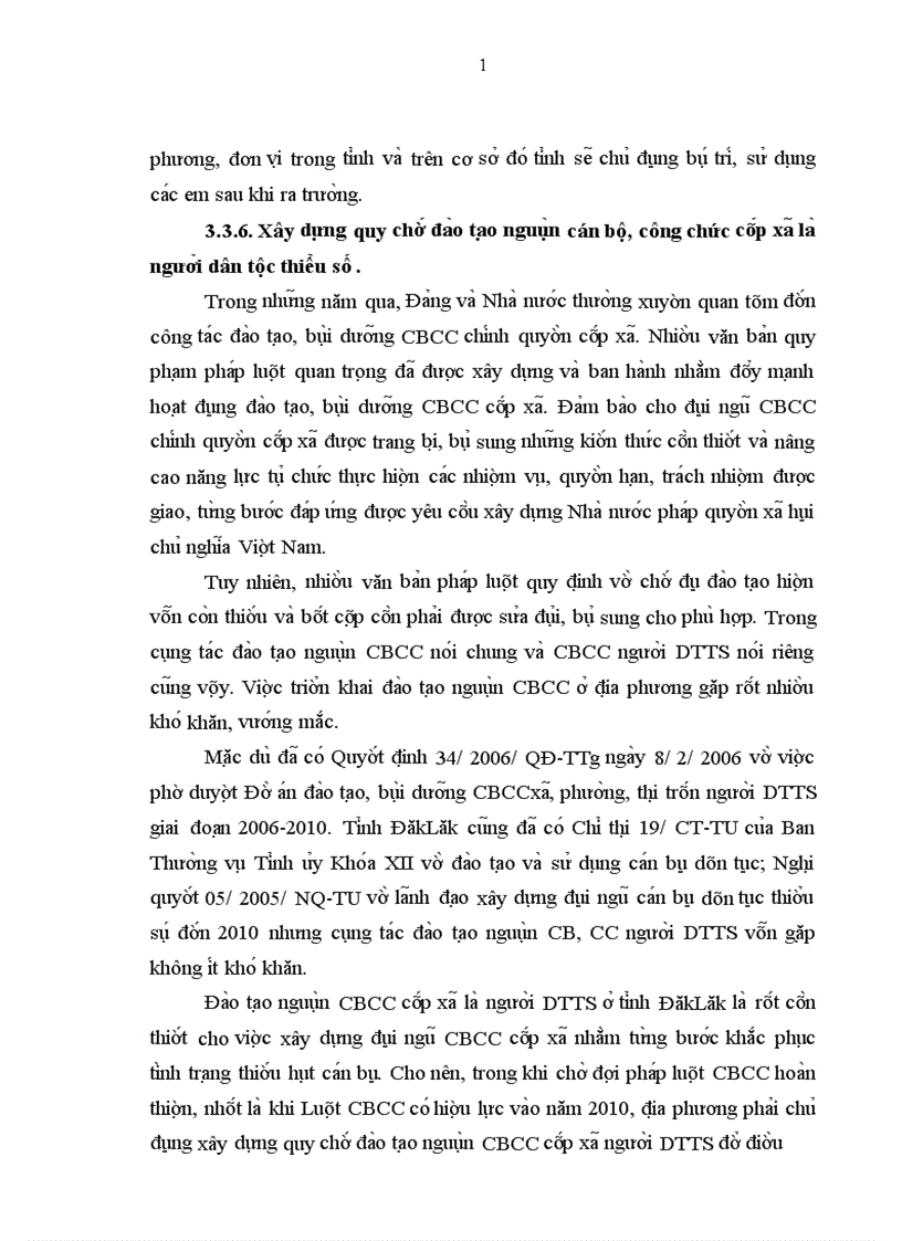 image for page Đào tạo nguồn cán bộ công chức cấp xã là người dân tộc thiểu số ở tỉnh DăkLăk