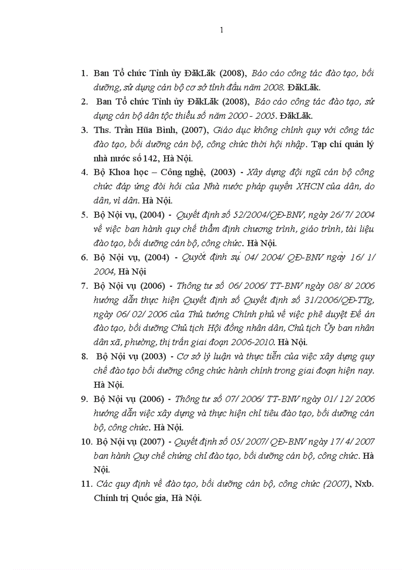 image for page Đào tạo nguồn cán bộ công chức cấp xã là người dân tộc thiểu số ở tỉnh DăkLăk