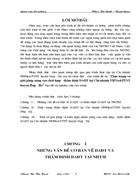 Thực trạng và giải pháp nâng cao chất lượng thẩm định DAĐT tại Chi nhánh NHNo PTNT huyện Hưng Hà