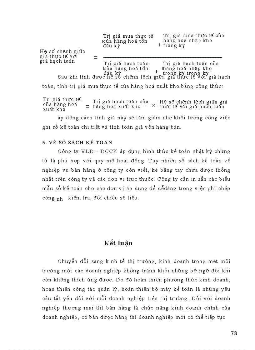 image for page Hoàn thiện kế toán nghiệp vụ bán hàng ở các doanh nghiệp thương mại trong điều kiện nền kinh tế thị trưòng Lấy ví dụ tại công ty Vật Liệu Điện Dụng Cụ Cơ Khí 1