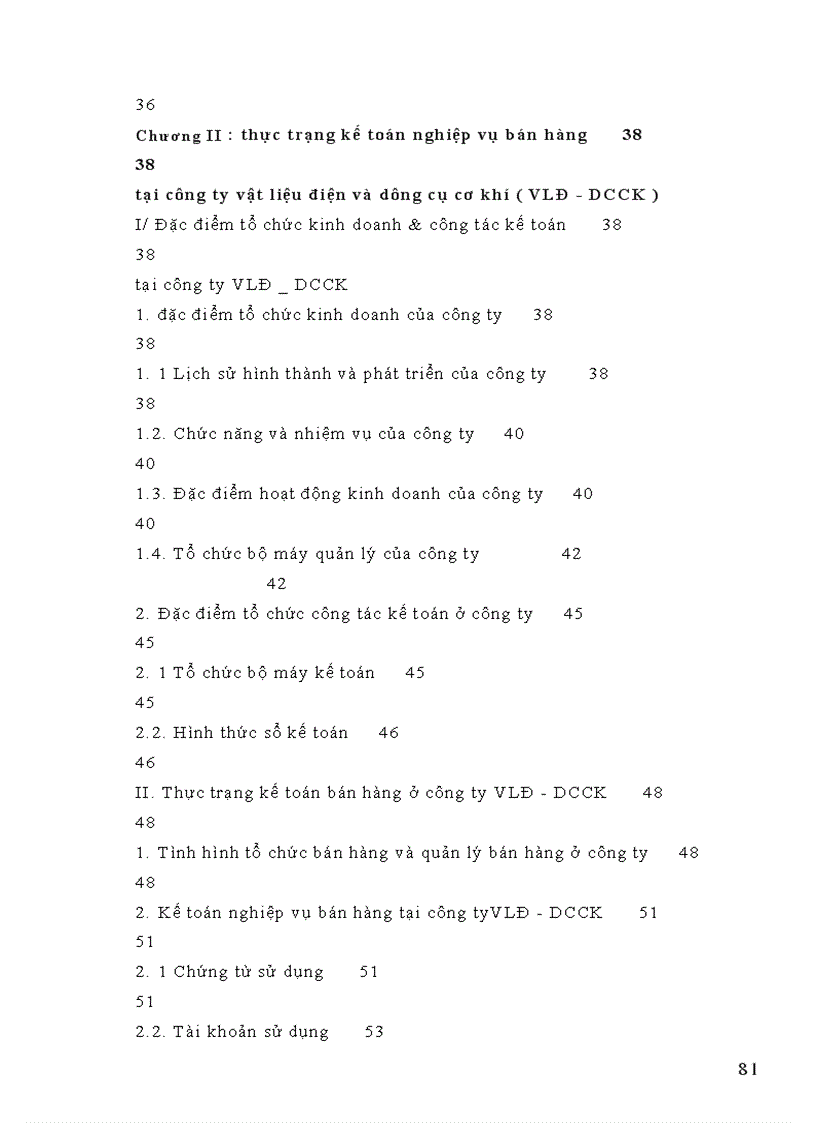 image for page Hoàn thiện kế toán nghiệp vụ bán hàng ở các doanh nghiệp thương mại trong điều kiện nền kinh tế thị trưòng Lấy ví dụ tại công ty Vật Liệu Điện Dụng Cụ Cơ Khí 1
