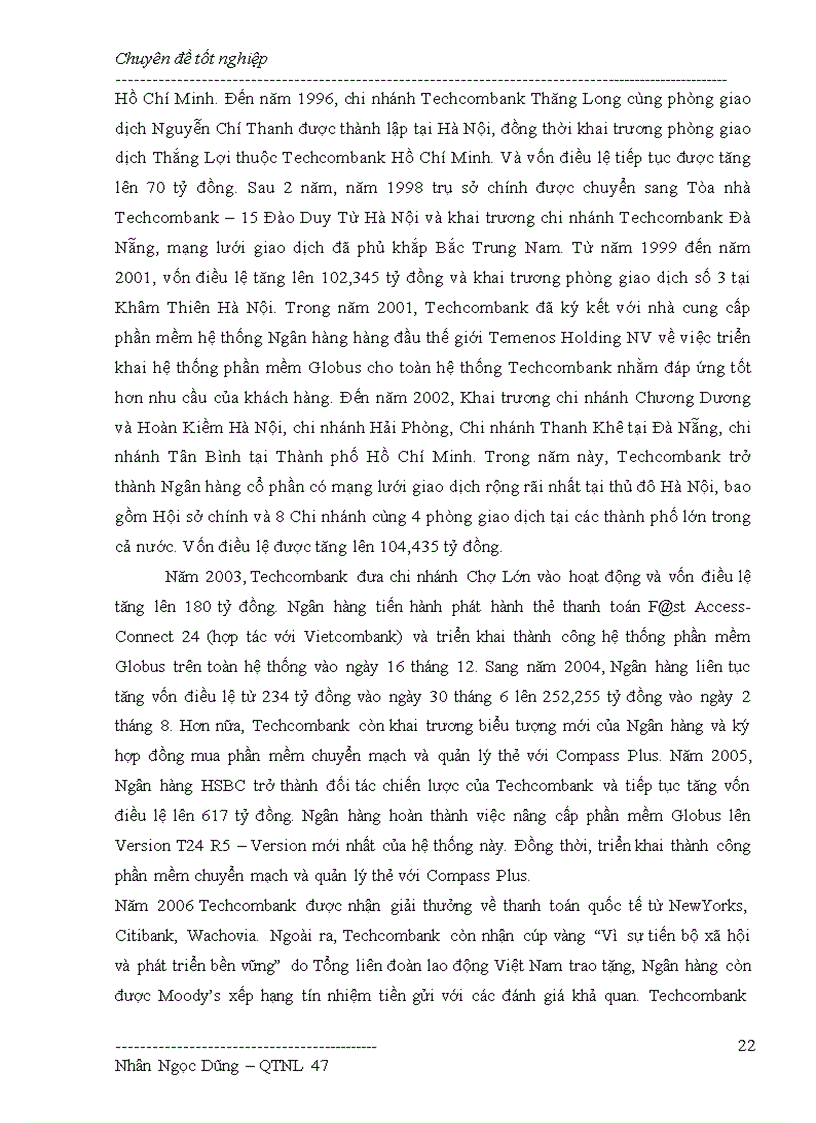 image for page Hoàn thiện công tác đào tạo và phát triển Nguồn nhân lực tại Ngân hàng TMCP kỹ thương Việt Nam Techcombank