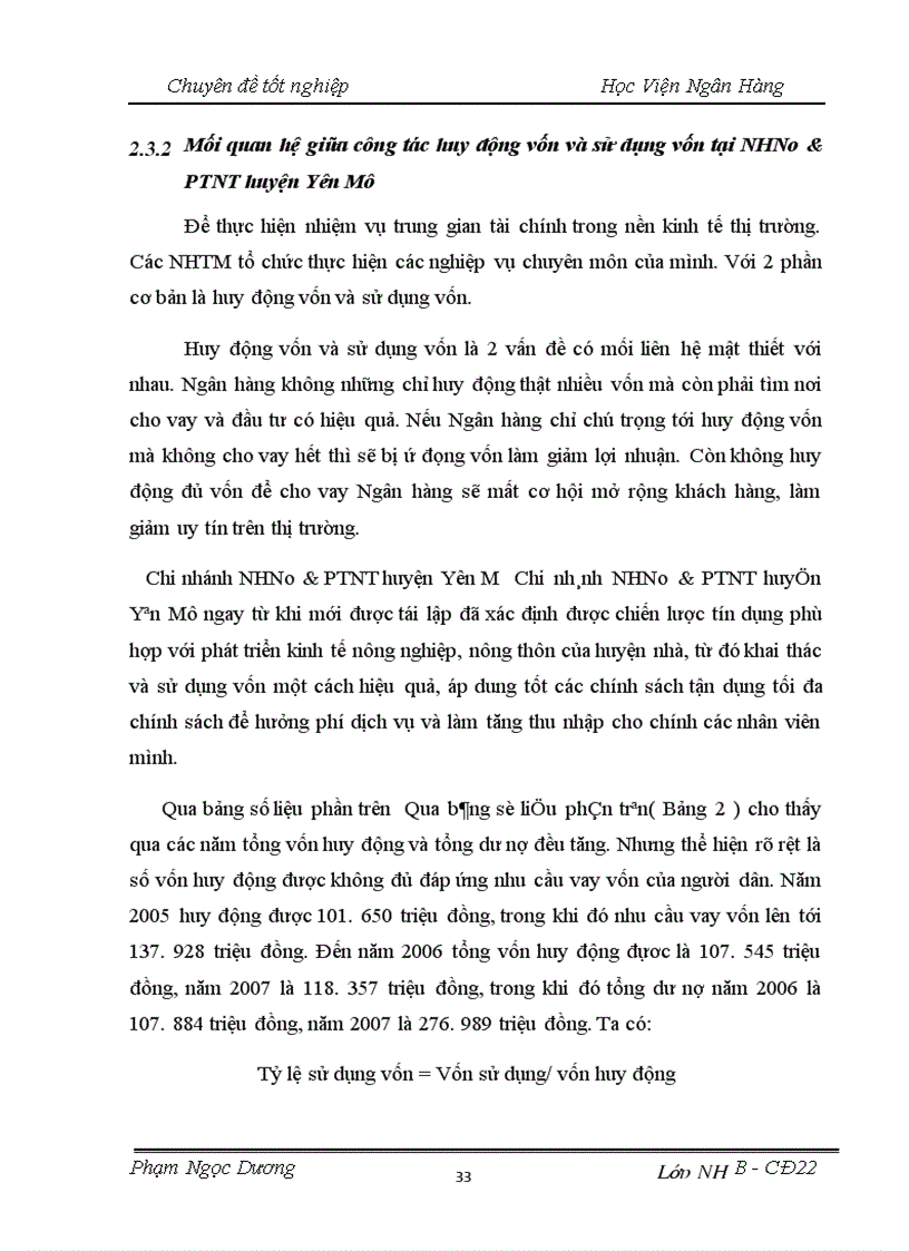 image for page Giải pháp phòng ngừa hạn chế rủi ro tín dụng trong hoạt động kinh doanh tại Ngân hàng Nông nghiệp và phát triển nông thôn Việt Nam chi nhánh Huyện Yên Mô Tỉnh Ninh Bình